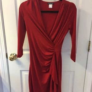 Venus red wrap dress! Never worn!